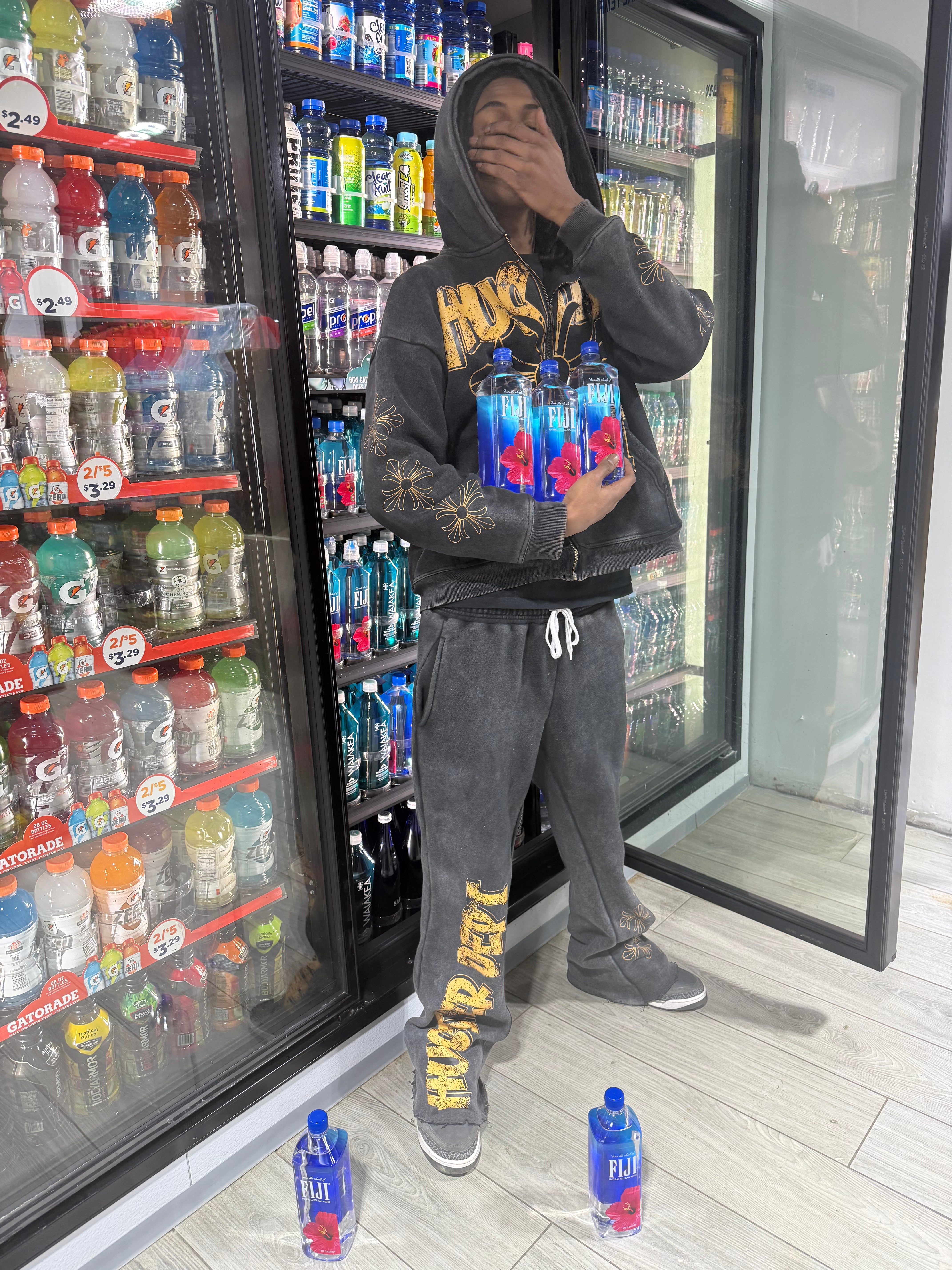 Hustler Dept Flared Jogging Suit