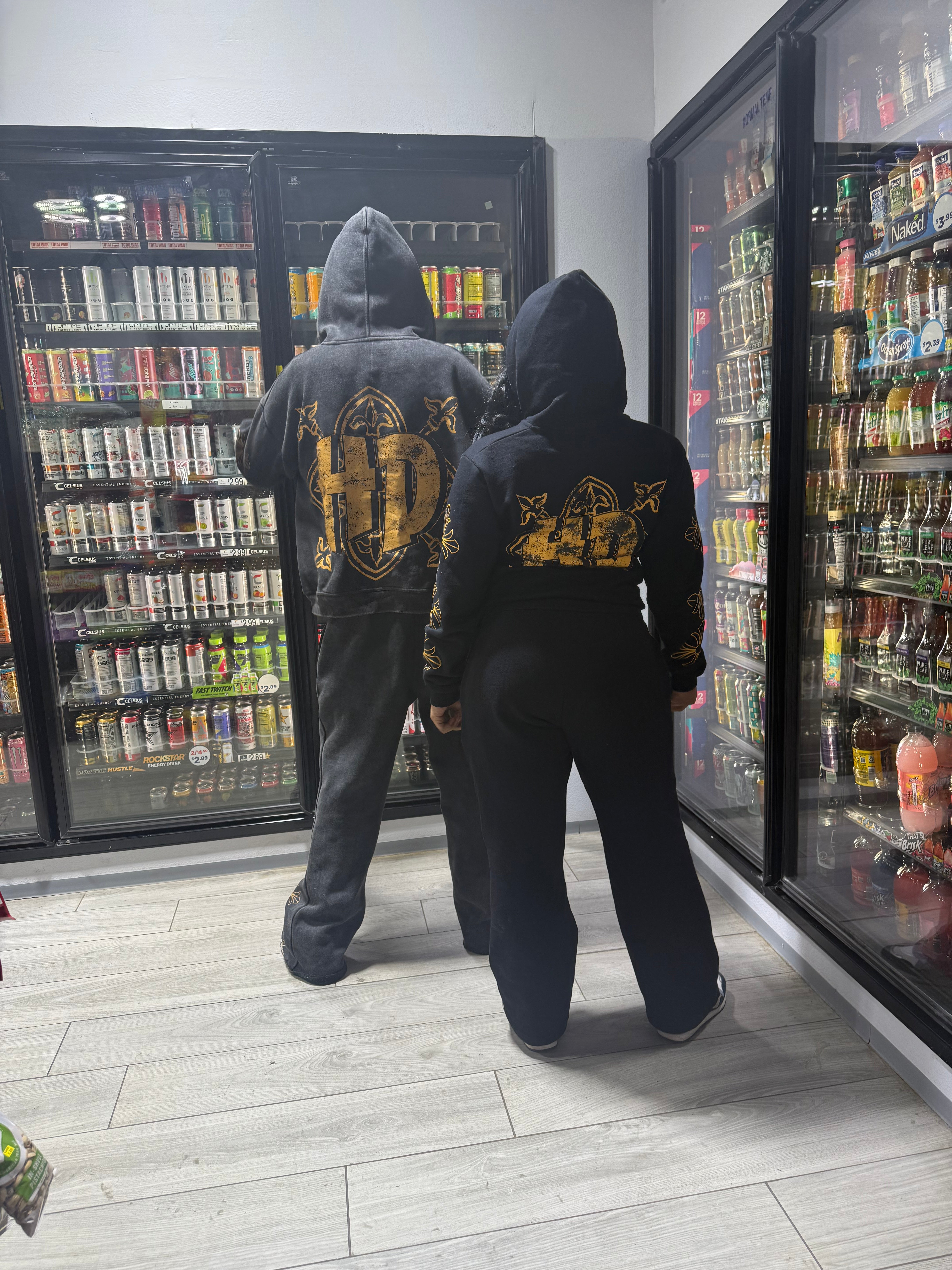 Hustler Dept Flared Jogging Suit